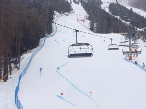 Cortina Italija, super-G proga, FMC.